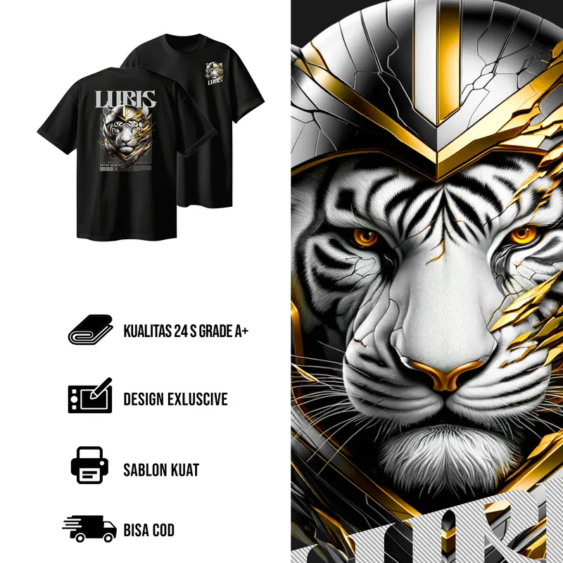 LUBIS - BATAK IDENTITY Kaos Marga Batak Premium 24S Standart Distro 1