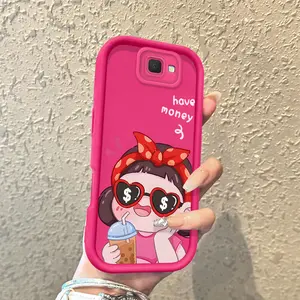 Case Hp Untuk Samsung Galaxy J7 Prime Casing Ponsel Gadis Yang Imut Sofcase Phone Mode Softcase Kesing Cassing Soft Silikon Cesing Kasing Chasing 7231