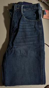 Product Review of DISYAK - HighWaist Loose Jeans Celana Panjang Boyfriend Standar Vintage Blue 109-209 from y** 0