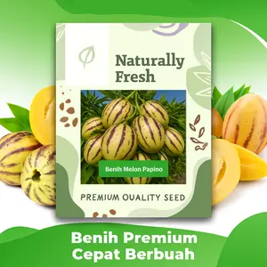 FLASH SALE ! Melon Papino Premium - Biji Melon Papino 50 Butir Kemasan Repack