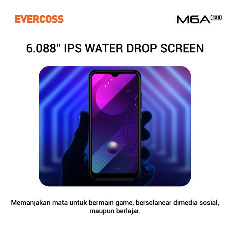 EVERCOSS M6A (RAM 4GB / ROM 32GB) 4