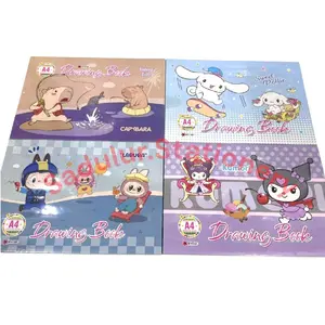 1Pak isi 10pcs Buku Gambar A4 Karakter Murah Newstar A4 6lembar + 2lembar Cover