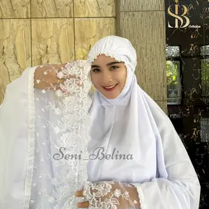 Seni Belina _ Mukena Dewasa Premium  AN NISYA Renda Simpel Berkualitas dan Terpercaya