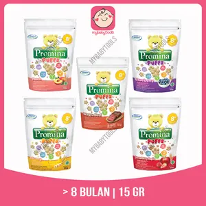 PROMINA PUFF 15GR RASA PISANG BLUEBERRY STRAWBERRY WAGYU