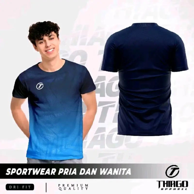 COD Baju olahraga Atasan baju volly cewe/cowo badminton premium stelan futsal bulutangkis Ranning Sport SIZE M L XL.TR09 2
