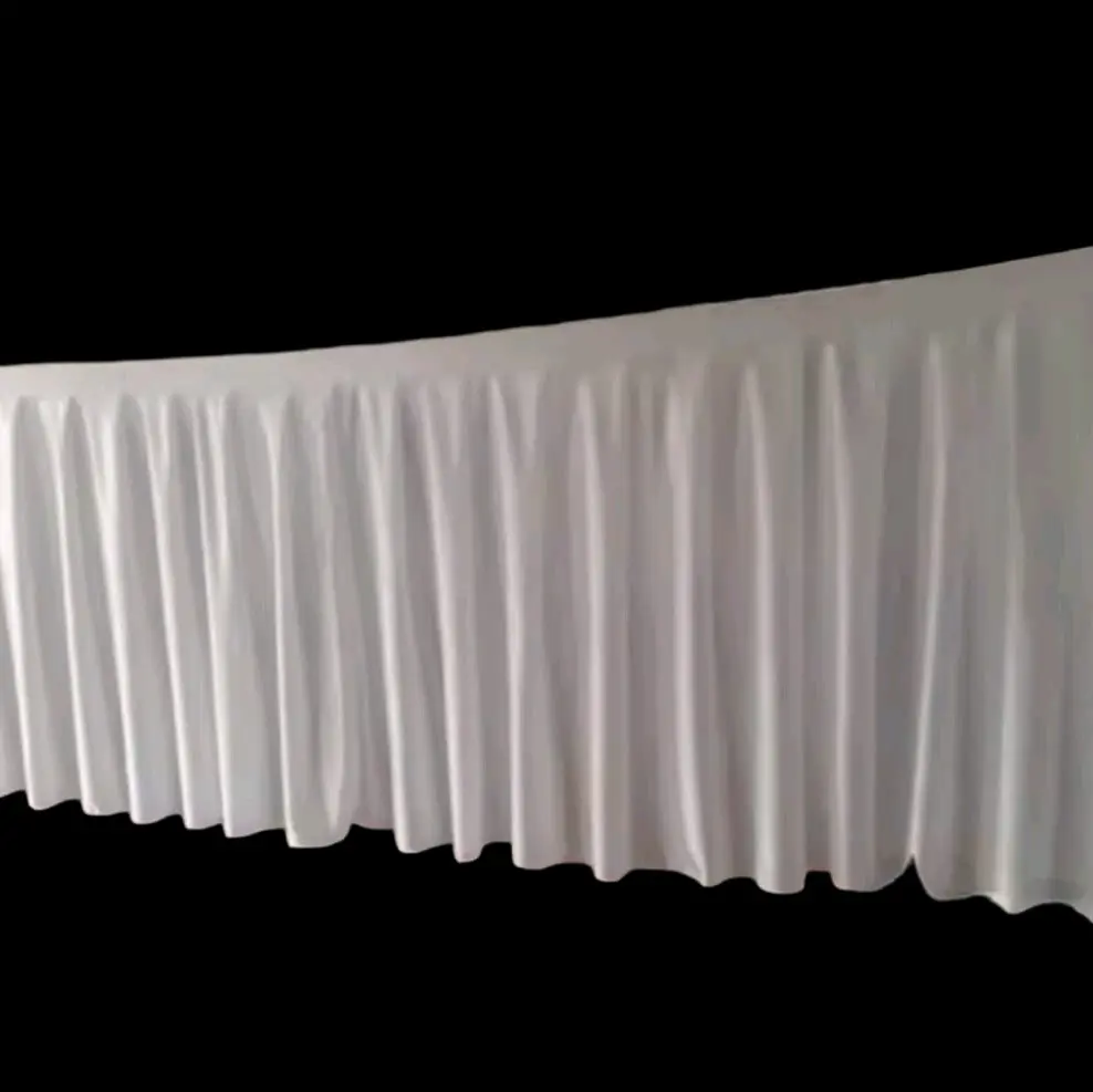 DEKORASI /ROK MEJA REMPEL TINGGI 90CM X 200CM COCOK UNTUK MEJA PRASMANAN MEJA TAMU DLL