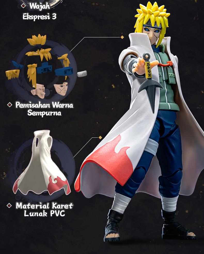 [BARU] BLOKEES Naruto Shippuden Figures CC03-Minato Namikaze (Reanimation)