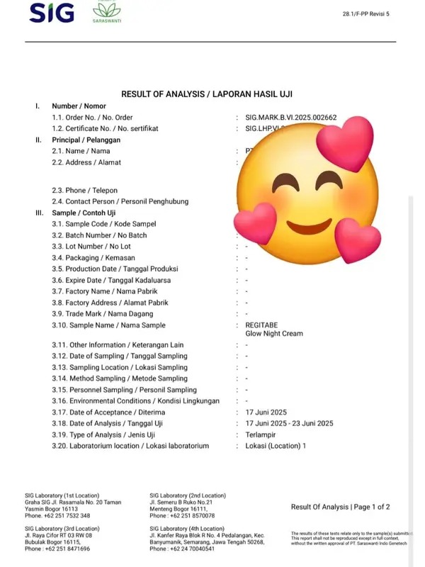 ( Spesial Lauching ) Regitabe Skincare Paket Booster Mencerahkan wajah 4