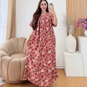 Daster Rayon Premium Busui LD 120cm PB 125cm Nyaman