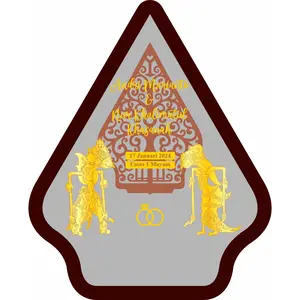 Mahar Wayang Gunungan Full Akrilik Mirror