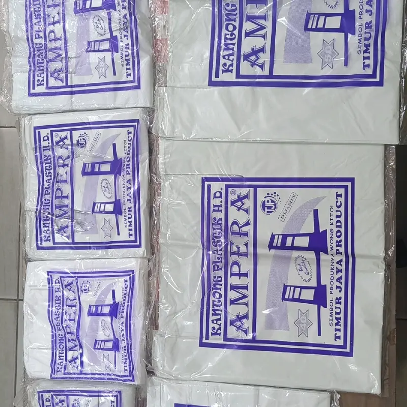 Kantong plastik putih susu Ampera 8
