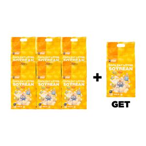 Buy 6 + 1 Pack SOAR Tofu Cat Litter Pasir Kucing 2kg/6L Natural Plant