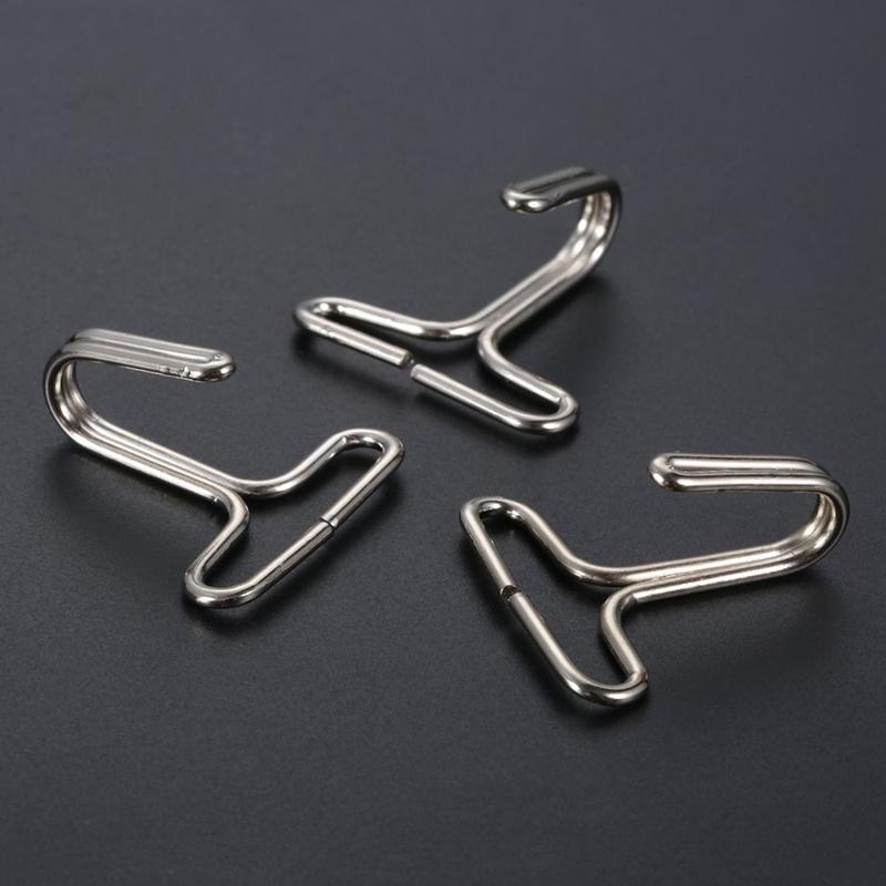 XIA SHEN DIY Metal Triangle Straps Fastener Shower Curtain For Hanging Auto Parts S Hooks Hanging Buckles Car Seat Cushion Hook 6