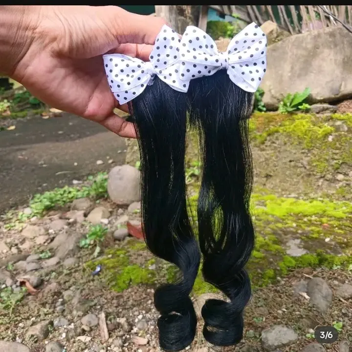 Jepit Rambut Ikal Bawah Anak - 1 Pasang (Kanan dan Kiri), Clips Fashion