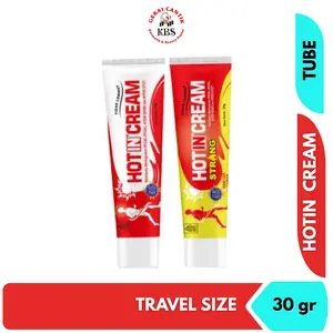 Hotin Tube Original & Strong Krim Meringankan Pegal Linu Nyeri Otot Travel Size 30gr Menthol 6% Methyl Salicylate 4.5% Pine Oil 50%