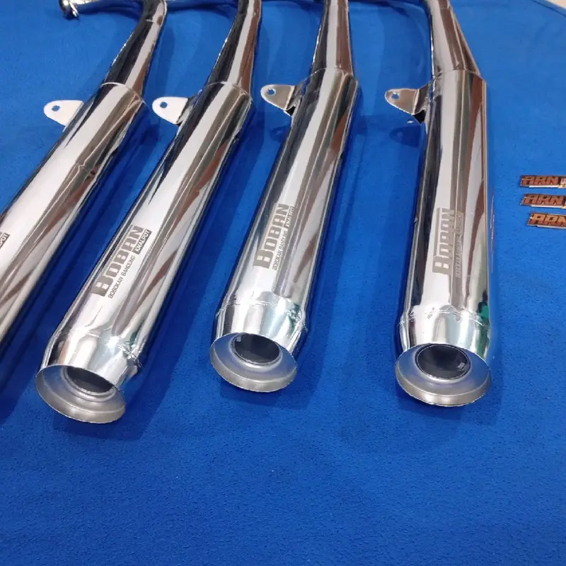 knalpot rx king ( BOBAN) full croum knalpot setengah dewa ARN RACING 1