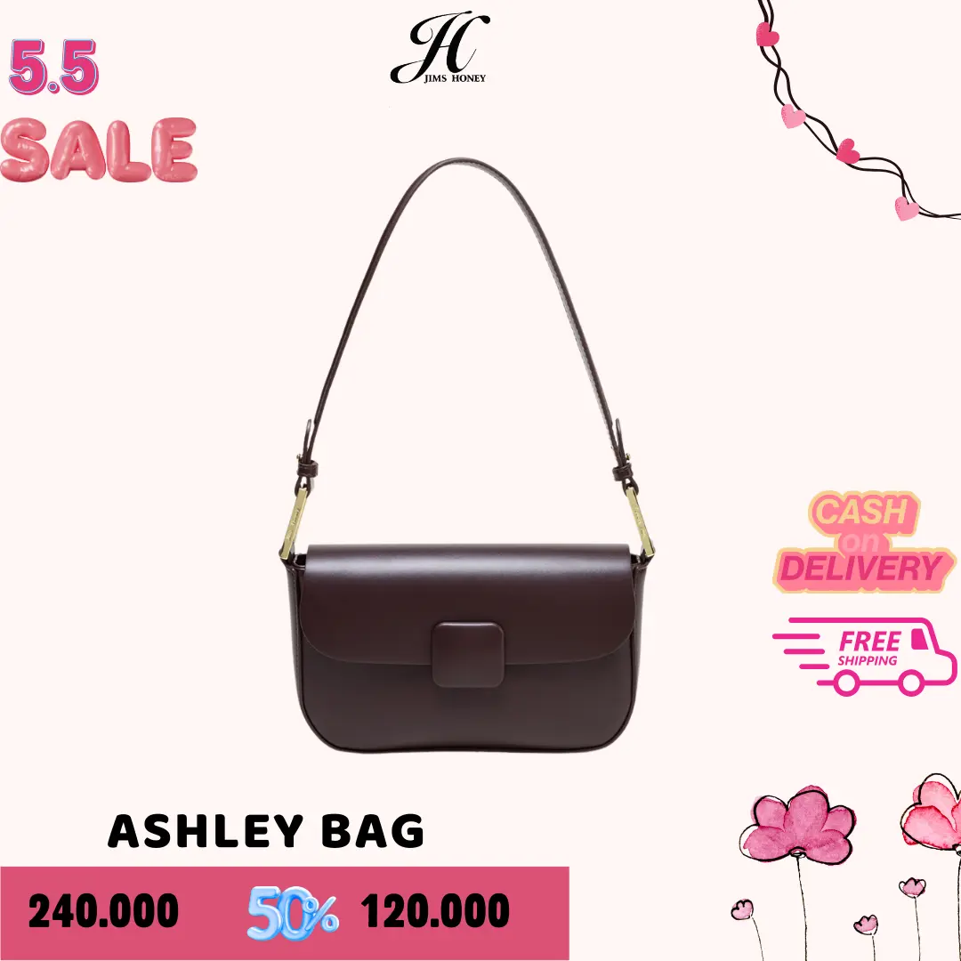 JIMS HONEY TAS SELEMPANG WANITA ASHLEY BAG Slingbag Kulit