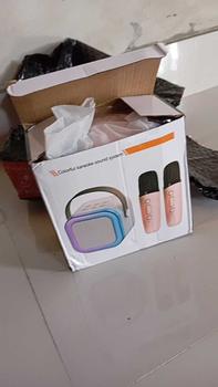 Product Review of MINI KARAOKE BLUETOOTH SPEAKER【COD】K12 [SPEAKER LAMPU  + MIC ],  K1 [SPEAKER + MIC ] ,K52 [SPEAKER LAMPU 360 +MIC] from I**i S**w 0