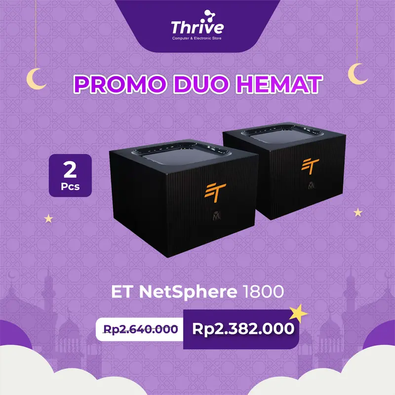ET NetSphere 1800 - Whole Home Mesh Wi-Fi System 0