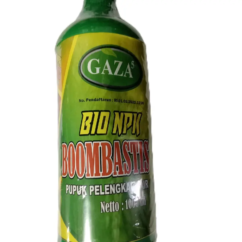Pupuk Gaza NPK BOOMBASTIS 1 liter untuk pertumbuhan optimal semua jenis tanaman dengan nutrisi komplit dan hormon Ga5 1