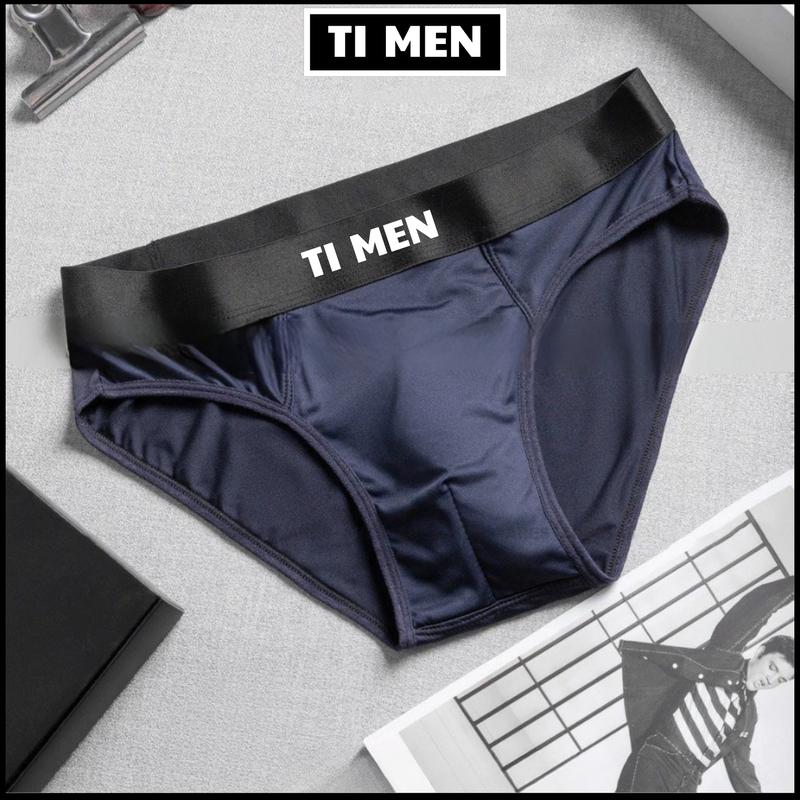 SET 5 Quần lót nam Tam giác thun lạnh cao cấp, Quần sịp nam tam giác co dãn thấm hút mồ hô quần  lót  đùi 2