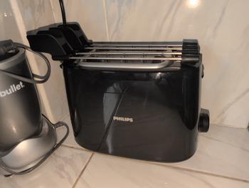 Product Review of Philips Toaster HD2583/90 Bunwarmer Pemanggang Roti HD2583 HD 2583 from Tokopedia customer review 0
