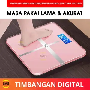 [SAS] Timbangan Badan Digital 180 KG / Timbangan Dewasa / Timbangan Berat Badan