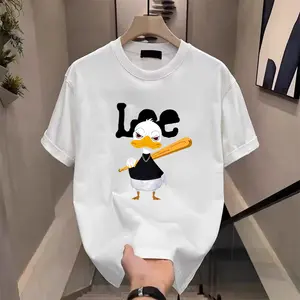 Kaos lengan pendek hujan meteor jalanan gaya India untuk wanita, desain baru musim panas 2025, gaya khusus, atasan lengan pendek longgar, trendi.