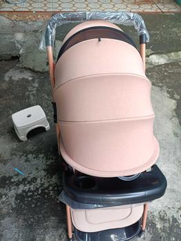Product Review of 【COD】【Garansi 5 tahun】Bliss Baby Baby Stroller For Baby Foldable baby stroller Baby stroller with cushion Handle Table can rotate from N**g 0