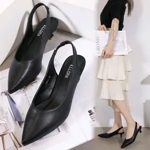 ELLORA 66891 Sepatu Heels Wanita Slingback Import Premium