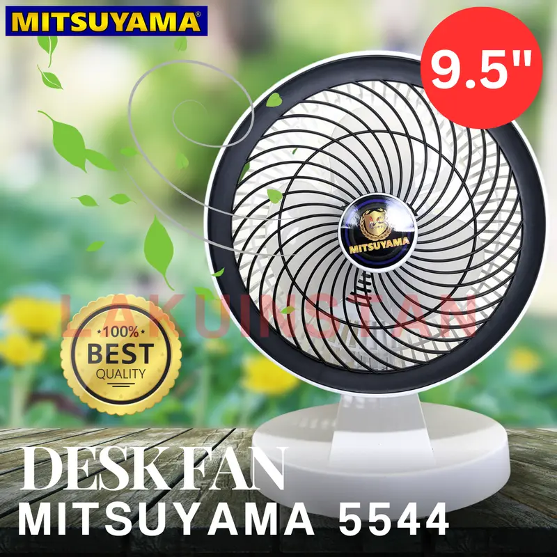 Kipas Angin Meja Desk Fan SNI Mitsuyama MS-5544 9.5 inch 0