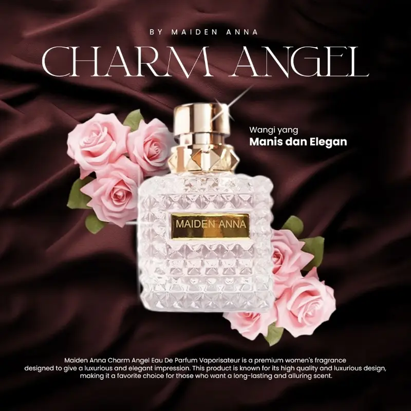 Promo Spesial] Maiden Anna Parfum EDP Charm Angel 100ml Tahan