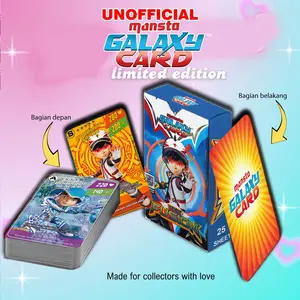UNOFFICIAL KARTU/KAD PEK FUSION MONSTA GALAXY CARD (MGC) PREMIUM 25 SHEET