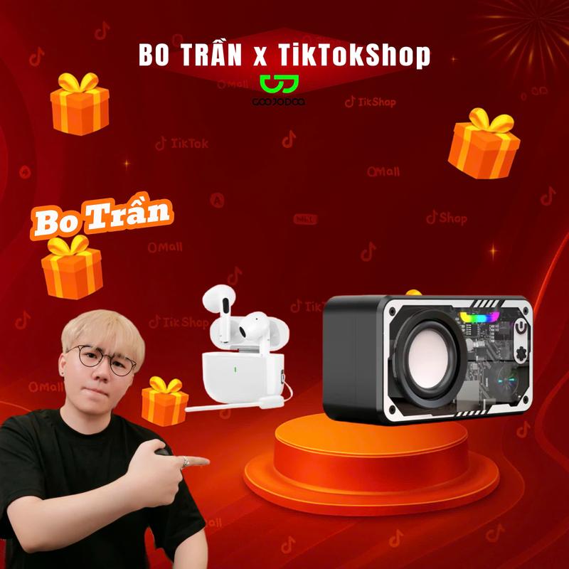 [GOOJODOQ*Bo Trần] COMBO LOA MINI+ TAI NGHE MINI MÀU NGẪU NHIÊN , HIỆN ĐẠI ĐỘT PHÁ MỚI ÁNH SÁNG RGB, CHÍP ÂM THANH NHỎ Củ Loa Nghe Nhạc