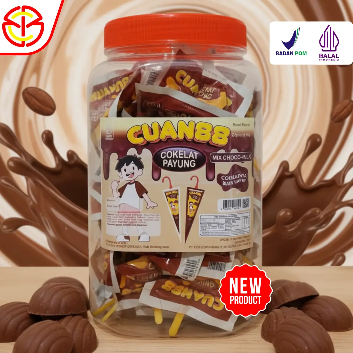Mix (Coklat-Susu)
