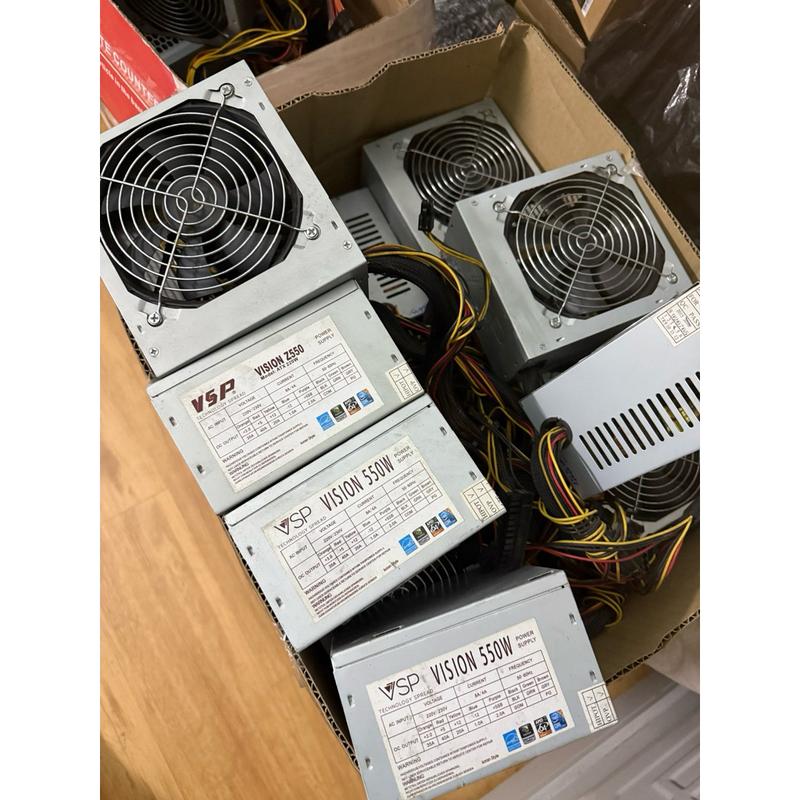 Nguồn Máy Tính Văn Phòng ATX 500W-550W Hàng Zin