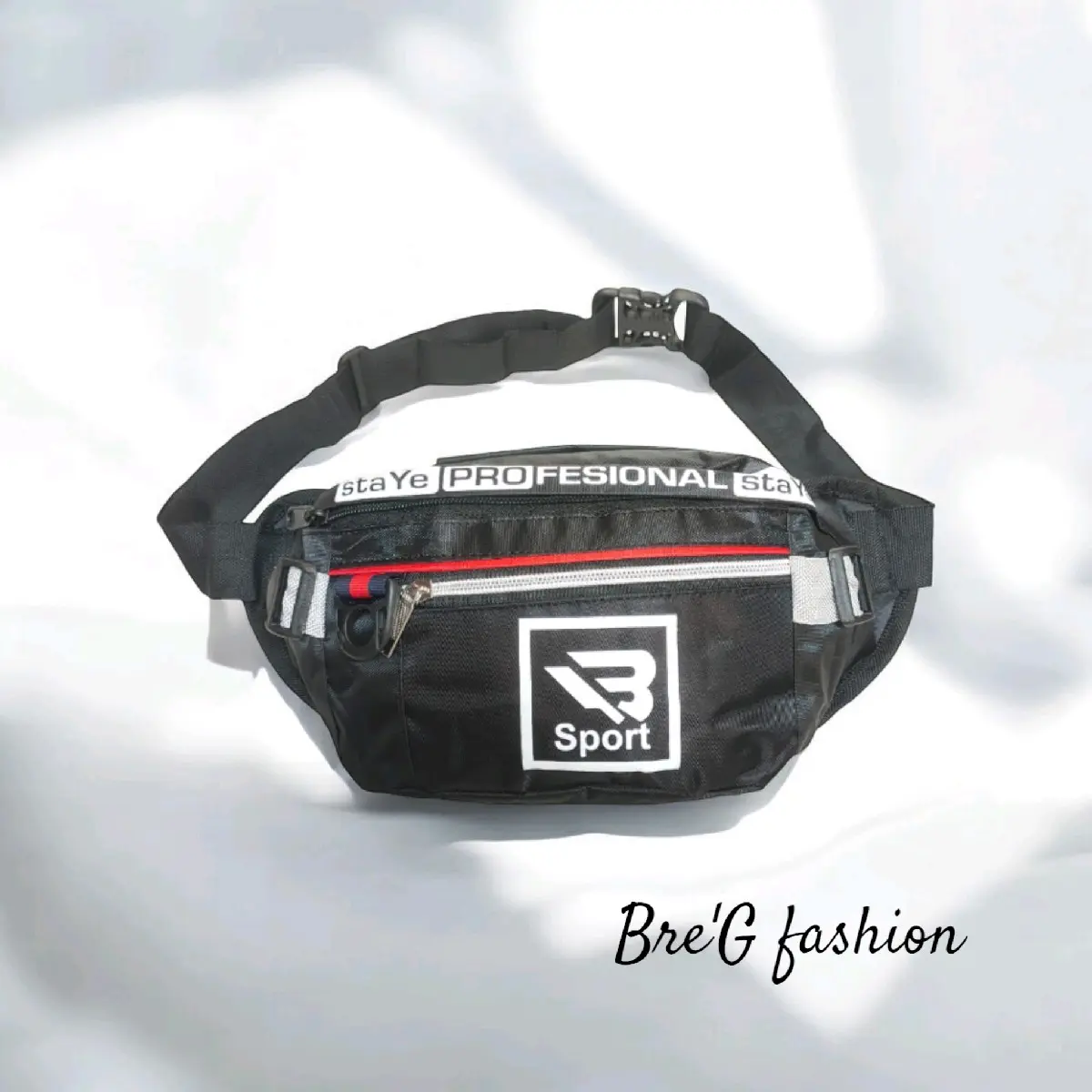 Tas Waistbag trendy tas pinggang pria terbaru tas selempang nilon terbaik tas sepeda