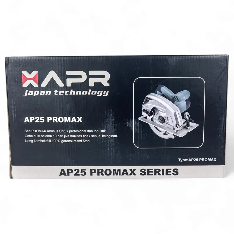 CIRCULAR SAW APR RAJA nya ap25promax sirkel mesin gergaji listrik kayu potong triplek dll GARANSI 5