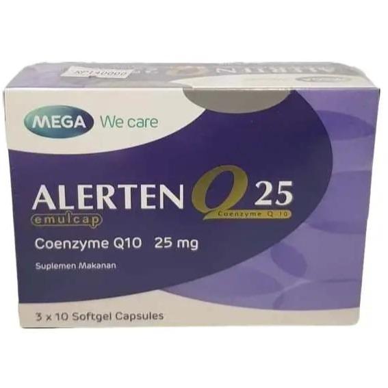 Gambar MEGA WE CARE - ALERTEN Q10 25MG ISI 30'S SOFTCAPSULE dari Medica Online Kab. Sidoarjo Tokopedia