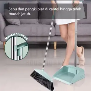 Set Serok 2 in 1 dengan Sapu Pengki Terbaru
