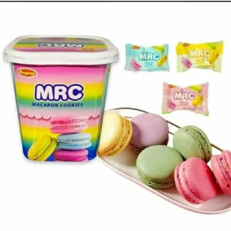 Macaron Cookie Mini Ranjani Mrc Toples Roti Kue Macaron Isi 20pc 1