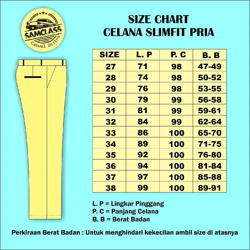 celana formal pria, celana slim fit pria, celana kerja pria, celana kantor pria, celana bahan pria 1