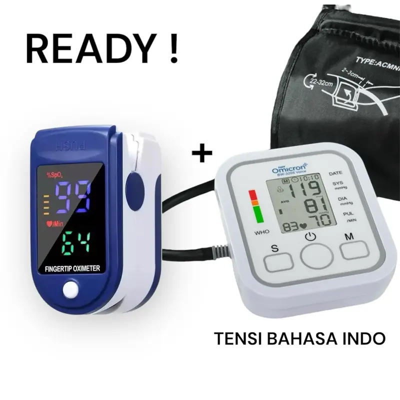 Thermometer Suhu OXYMETER DIGITAL PULSE - Alat Ukur Saturasi Oksigen Berat 0