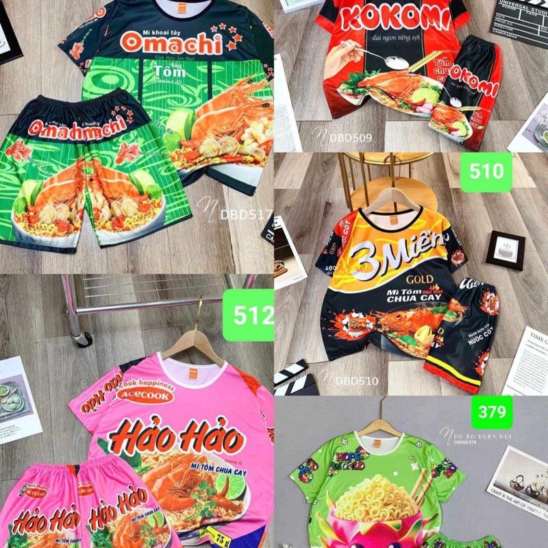  Bộ thun lạnh mì gói hottrend đủ size 7-90kg 