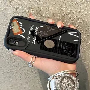 Casing Hp Untuk Xiaomi Redmi 9A Redmi 9i Redmi 9T Redmi 9 Power Case HP pola Bunga wajah tersenyum Cesing Casing sederhana Kesing Silikon lunak Kasing baru Softcase