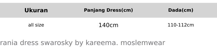 Product Introduction of Rania dress swarosky by. kareema.moslemwear 0