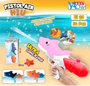 Mainan Water Gun Shark BI 29 / Tembakan Air Hiu Bagus Mainan Anak Keluarga Air