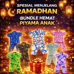 - Bundle Hemat Piyama Kids - Junior - Remaja - Salma Collection Bandung Setelan Piyama/Baju Tidur