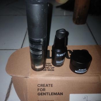 Product Review of ELVICTO PAKET GENTLE EXFOLIATING | EXFO SERUM, MOISTURIZER | Paket Perawatan Pria untuk Kulit Wajah Kusam, Menghilangkan Bekas Jerawat & Exfoliasi from k**y 0