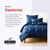 Gambar BEDCOVER SPREI SET KATUN JEPANG King Koil Size 180 Tinggi 40 cm - Hitam dari Marvelo Bedding Kab. Sleman 2 Tokopedia
